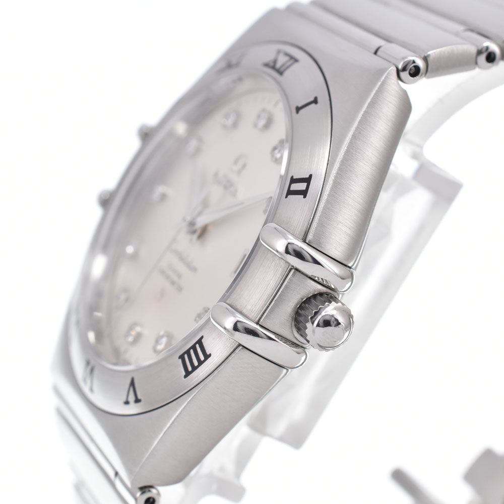 with paper OMEGA Constellation 111.10.36.20.52.001 11P Diamond Silver Dial Automatic Men's
 Watch J#150532