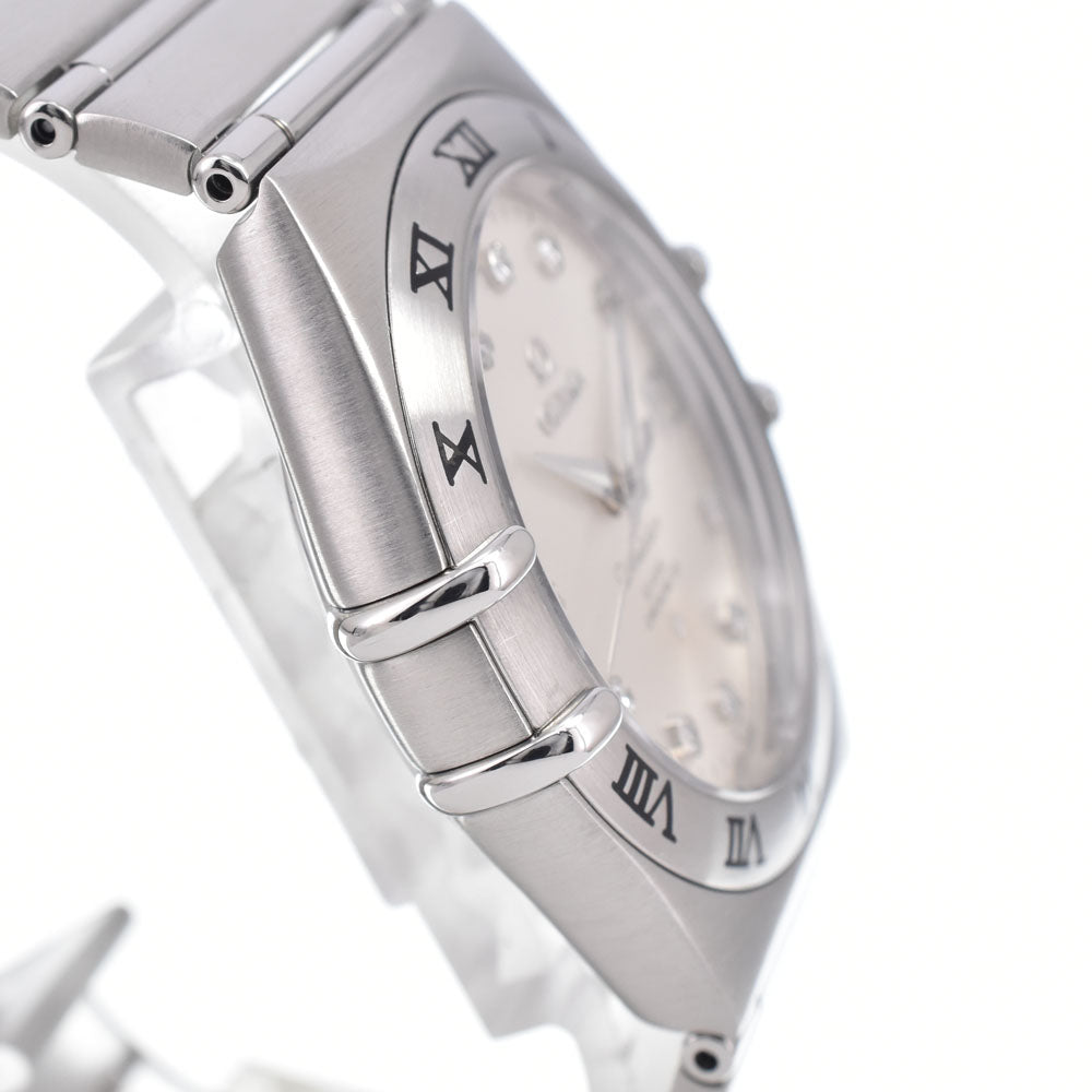 with paper OMEGA Constellation 111.10.36.20.52.001 11P Diamond Silver Dial Automatic Men's
 Watch J#150532