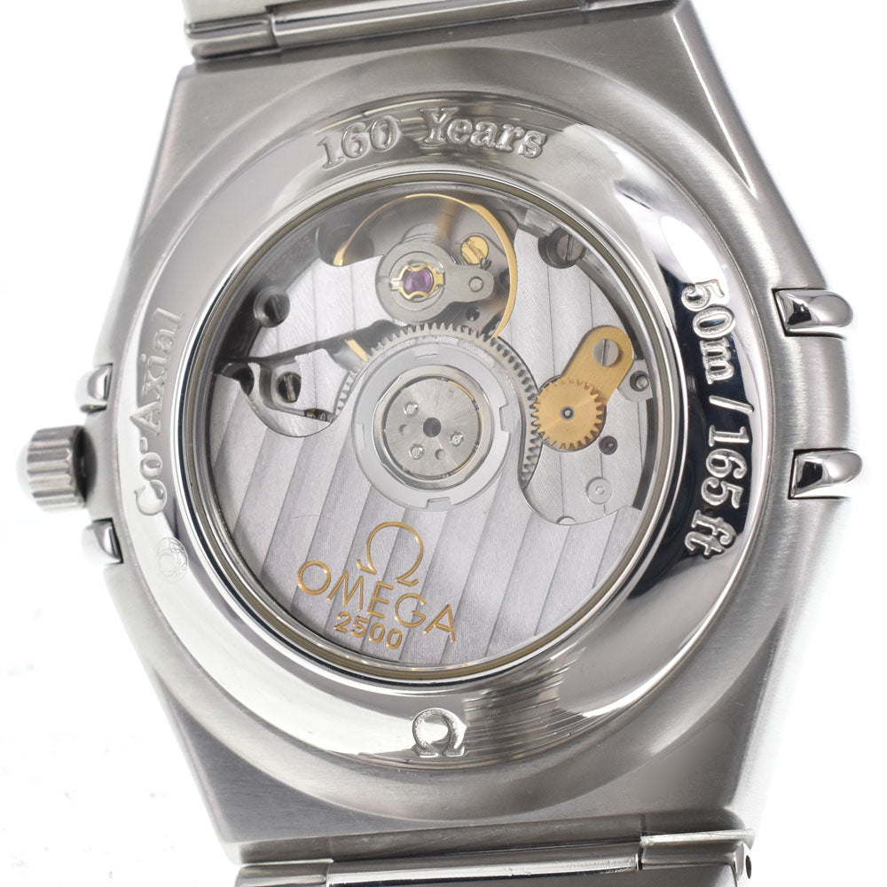 with paper OMEGA Constellation 111.10.36.20.52.001 11P Diamond Silver Dial Automatic Men's
 Watch J#150532