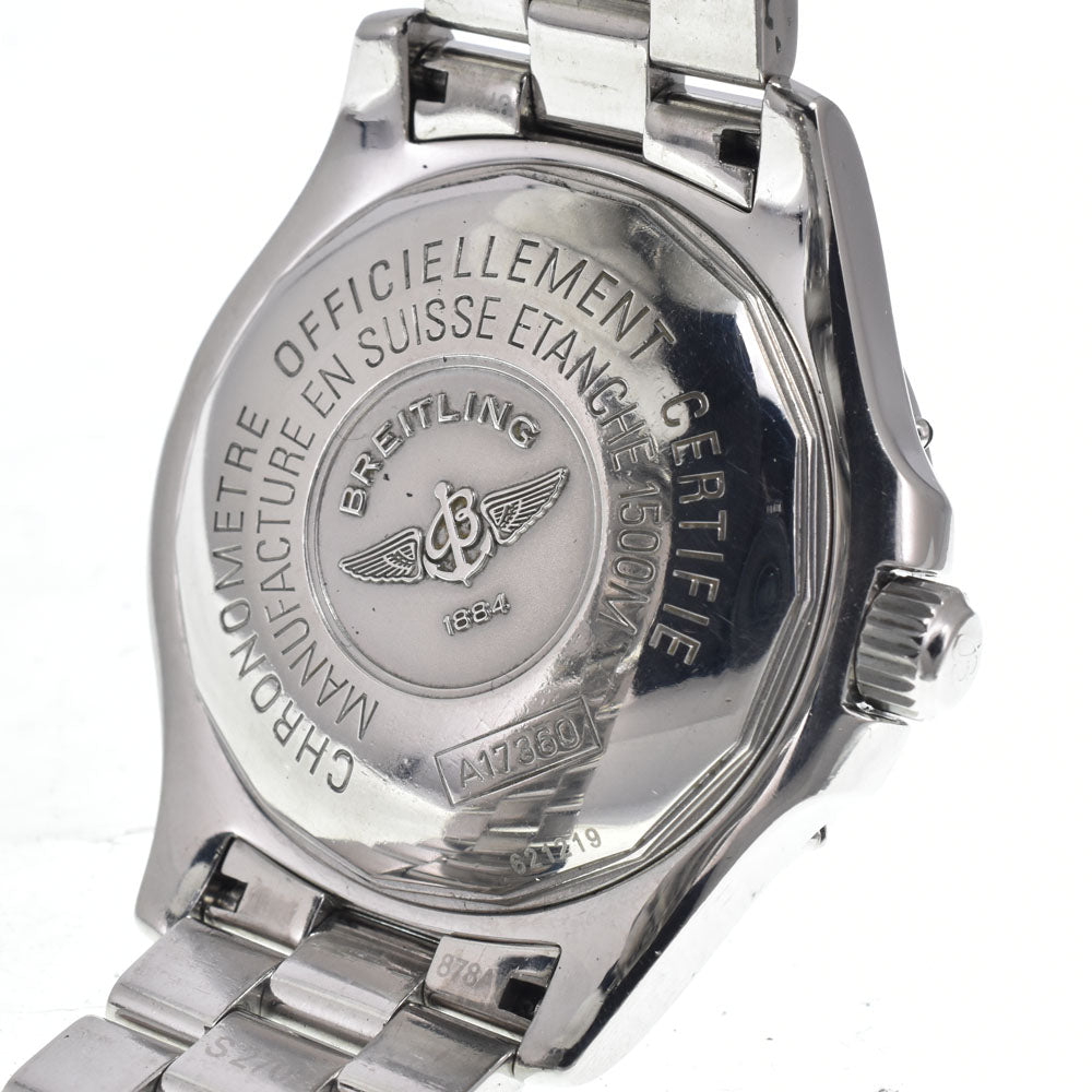 BREITLING Super Ocean Steel Fish A17360 Date black Dial Automatic Men's
 Watch O#150535