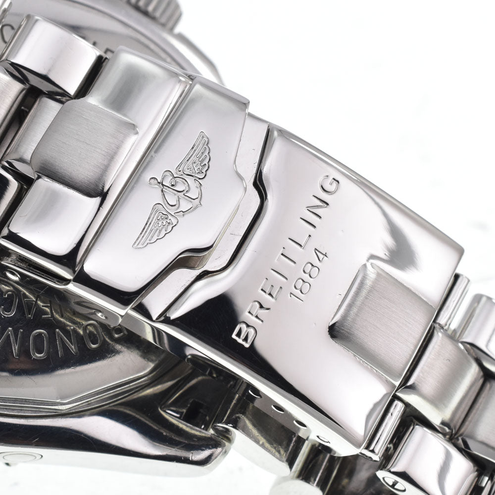 BREITLING Super Ocean Steel Fish A17360 Date black Dial Automatic Men's
 Watch O#150535