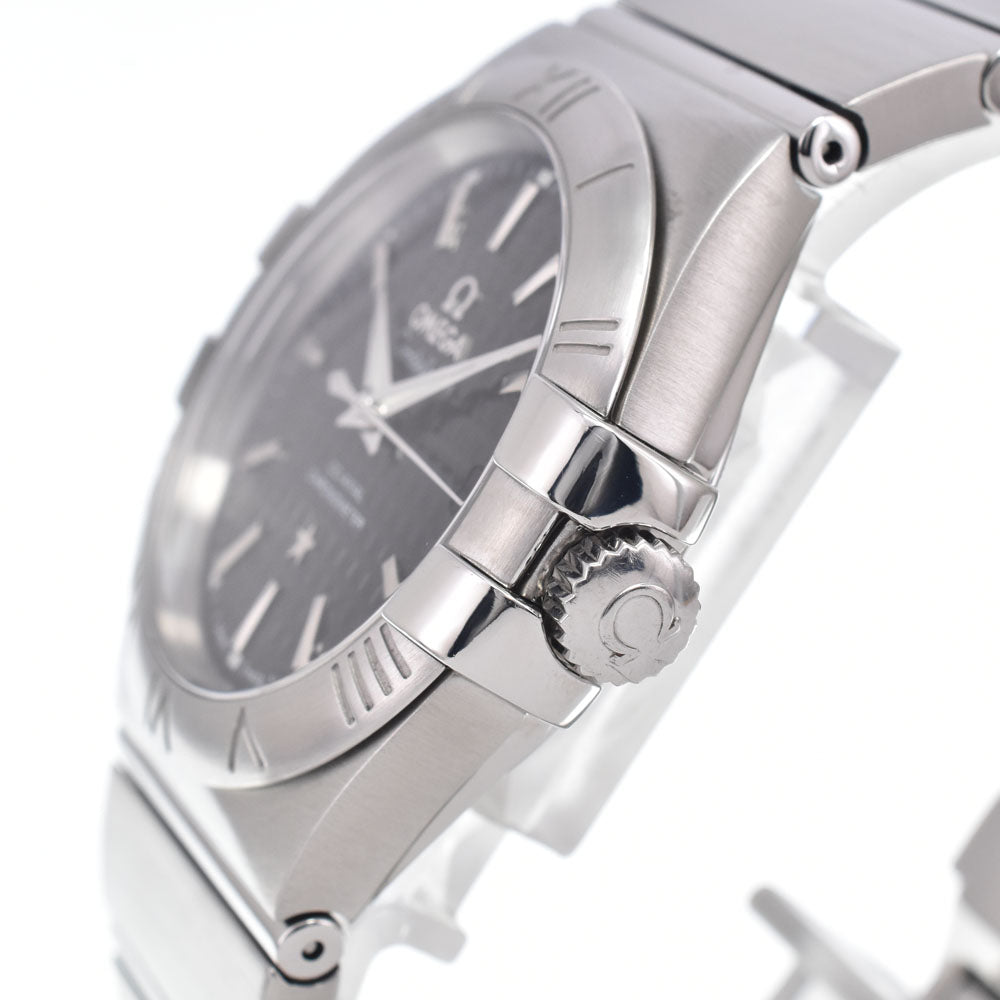 with paper OMEGA Constellation 123.10.35.20.01.002 Date black Dial Automatic Men's
 Watch J#150537