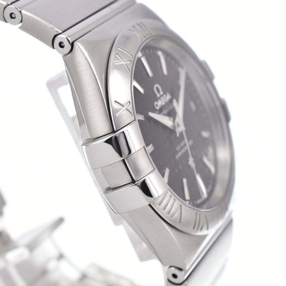 with paper OMEGA Constellation 123.10.35.20.01.002 Date black Dial Automatic Men's
 Watch J#150537
