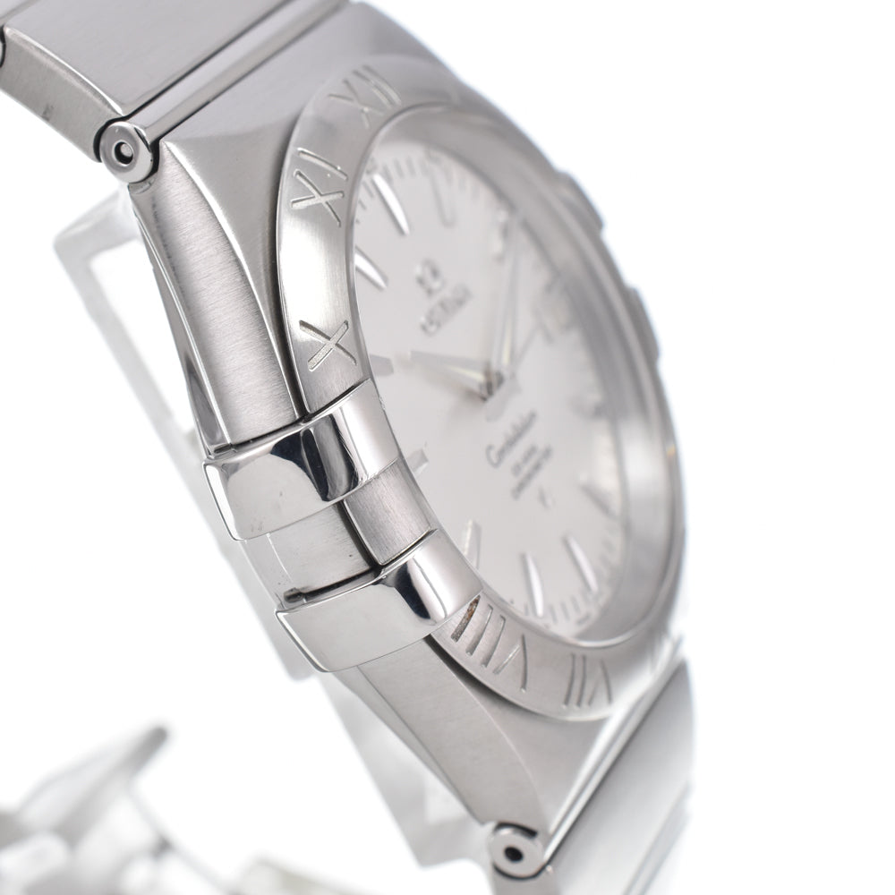 with paper OMEGA Constellation Coaxial 123.10.35.20.02.001 Silver Dial Automatic Men's
 Watch K#150538