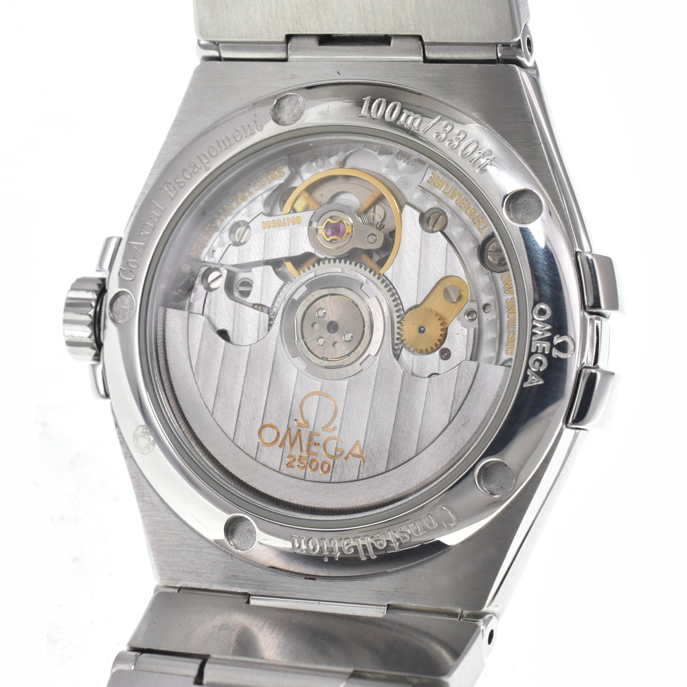 with paper OMEGA Constellation Coaxial 123.10.35.20.02.001 Silver Dial Automatic Men's
 Watch K#150538
