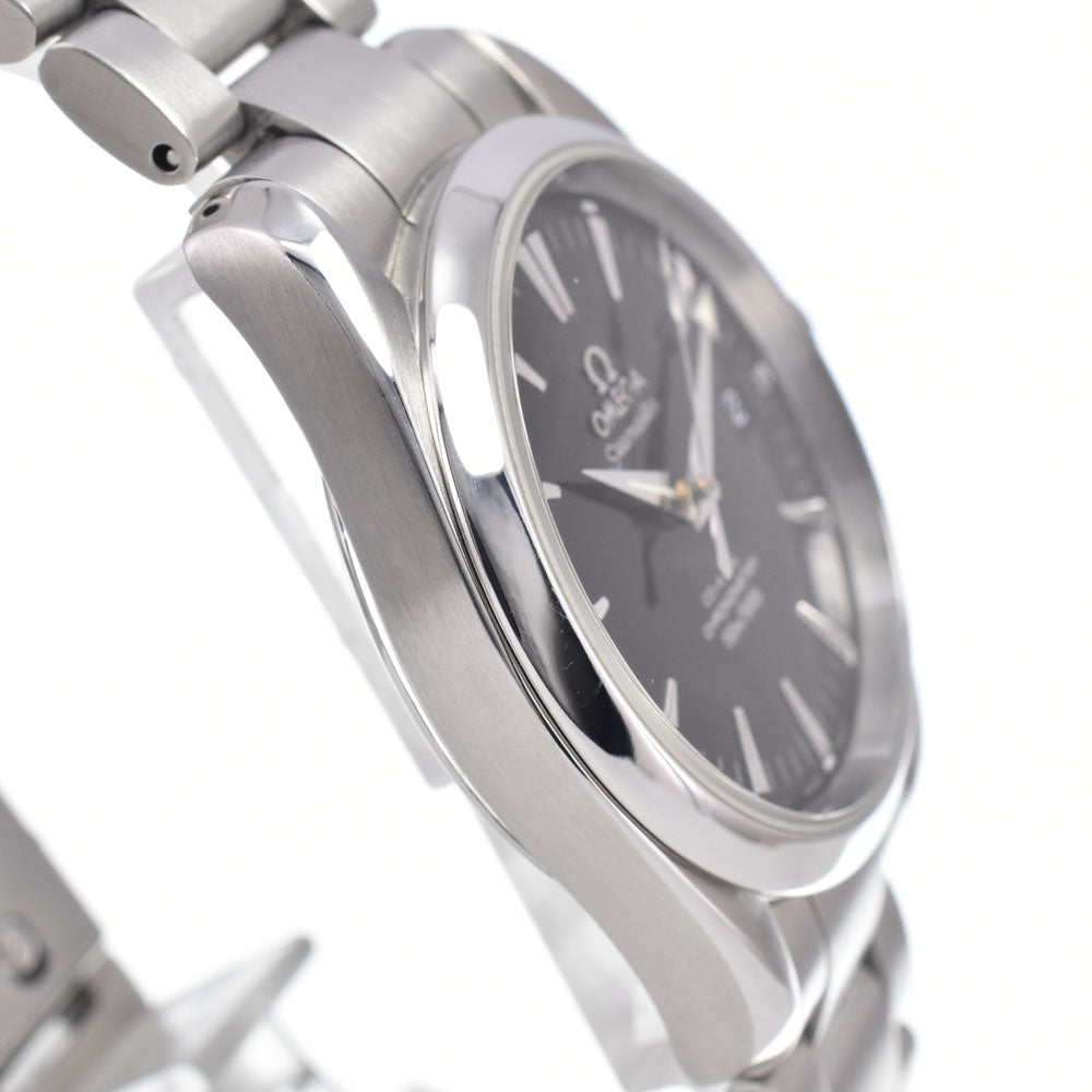 with paper OMEGA Seamaster Aqua Terra Date 2504.50 CO-AXIAL Chronometer black Dial Automatic Men's
 Watch J#150540