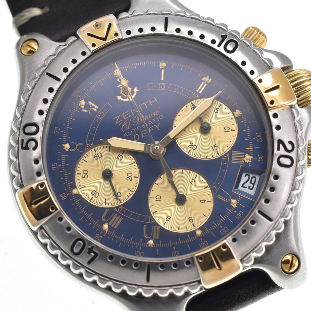 ZENITH Defy El Primero 19.2000.400 Chronograph Date Blue / gold Dial Automatic Men's
 Watch I#150542