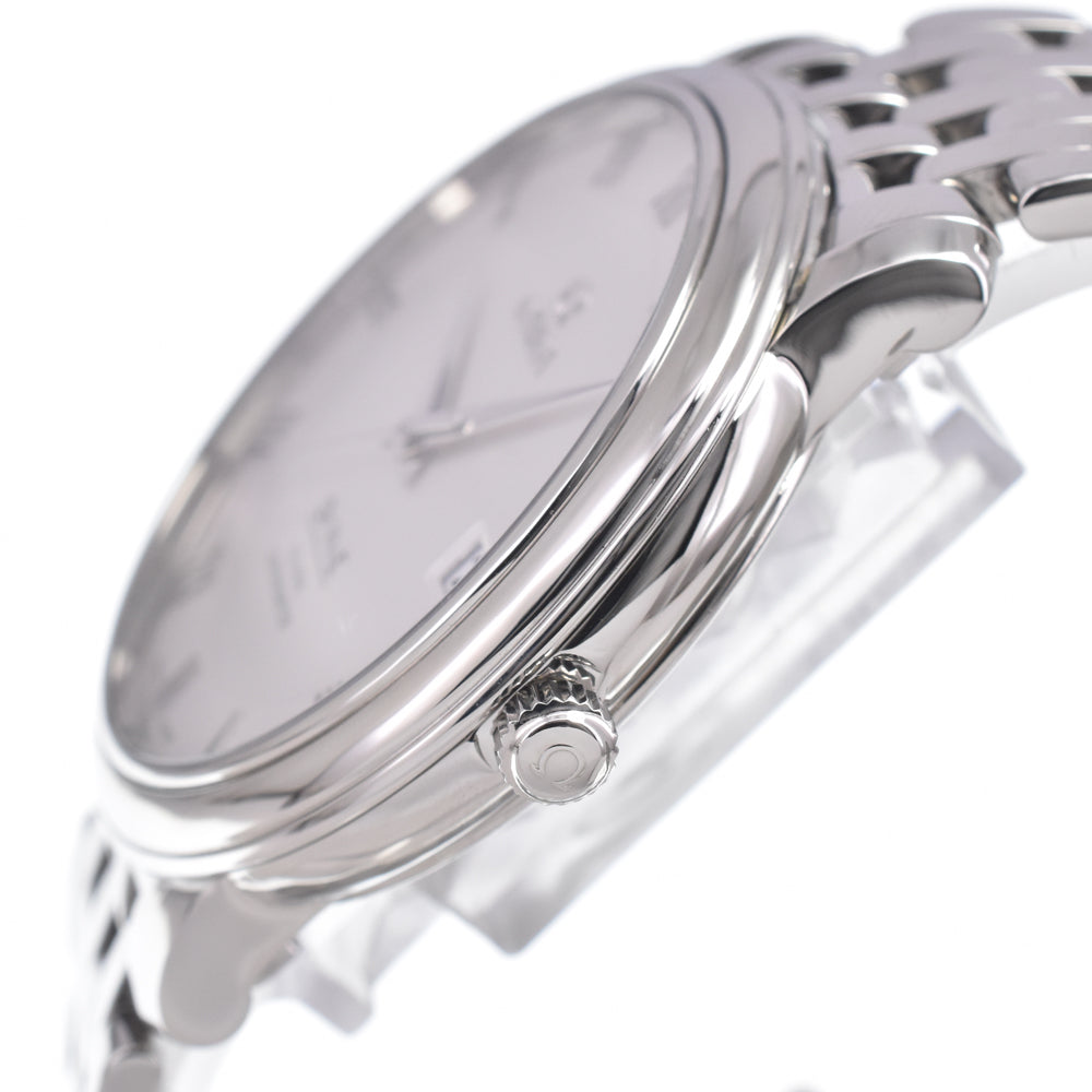 with paper OMEGA De Ville Prestige 4574.31 Date Silver Dial Automatic Men's
 Watch J#150547