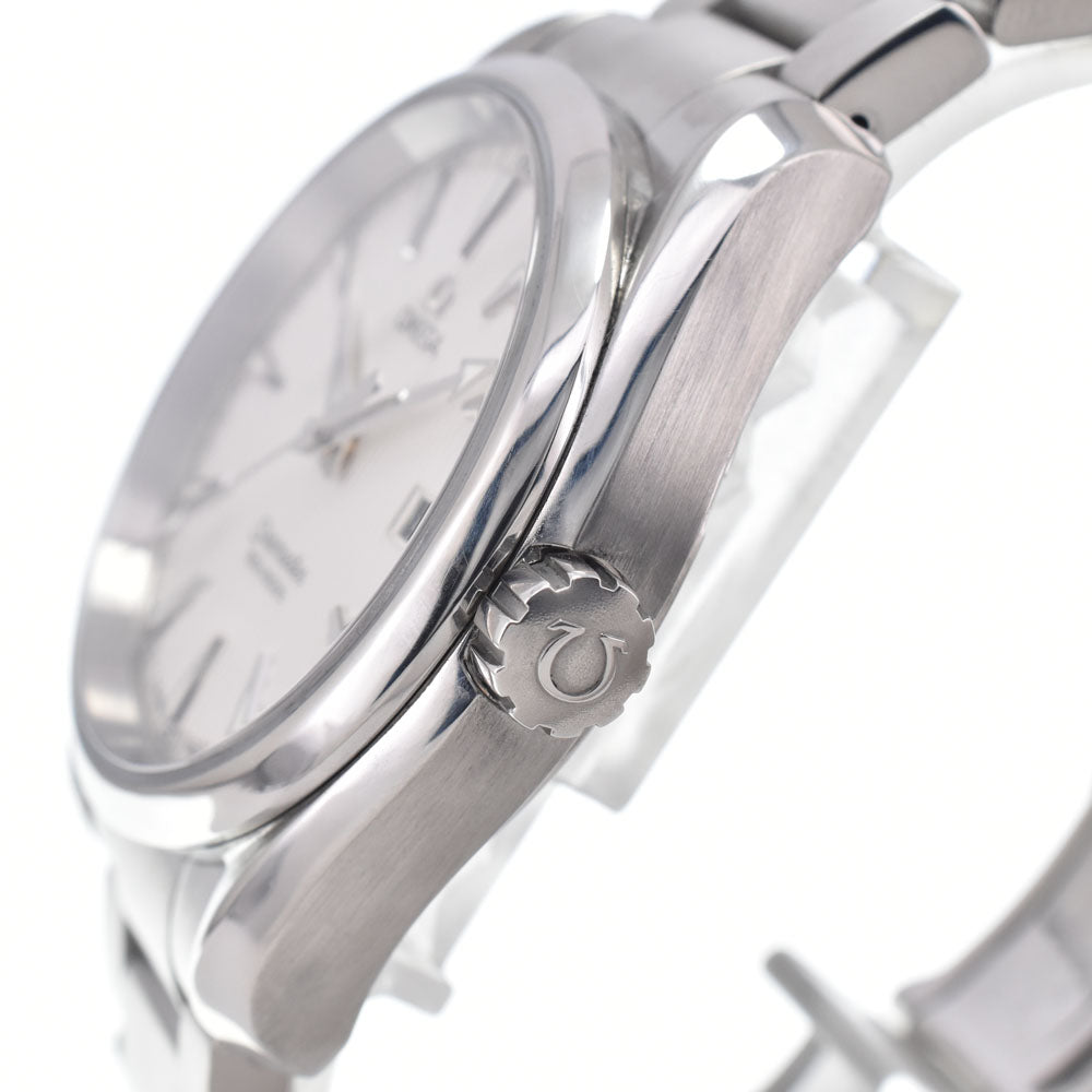 with paper OMEGA Seamaster 150m Aqua Terra 231.10.39.61.02.001 Date Silver Dial Quartz Men's
 Watch I#150549