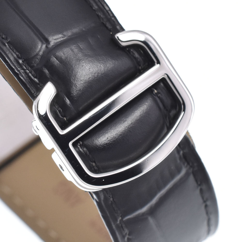 with paper CARTIER Tank solo LM W5200003 Silver Dial Quartz Men's
 Watch J#150553