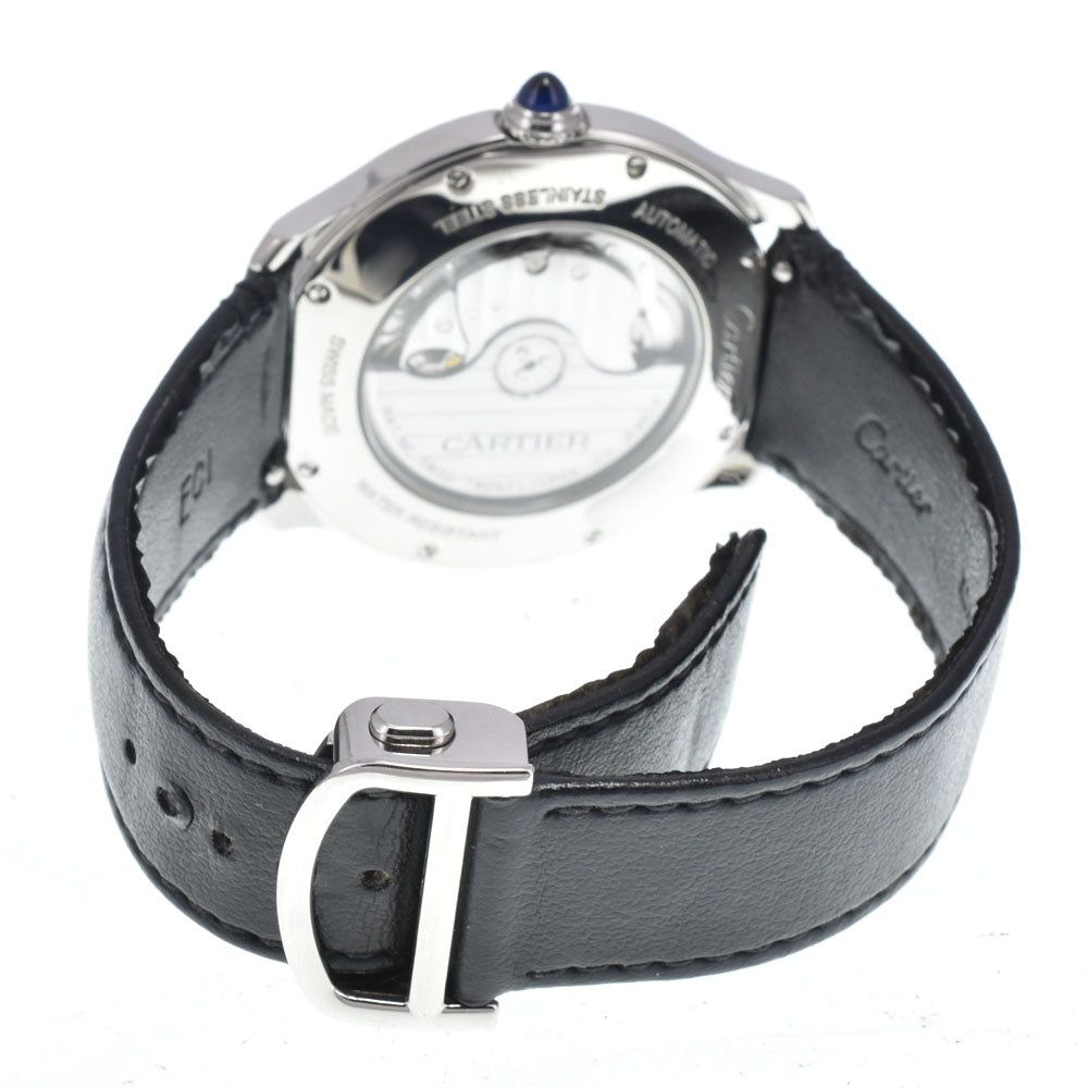 with paper CARTIER Ronde Must de Cartier WSRN0032 Silver Dial Automatic Men's
 Watch I#150554