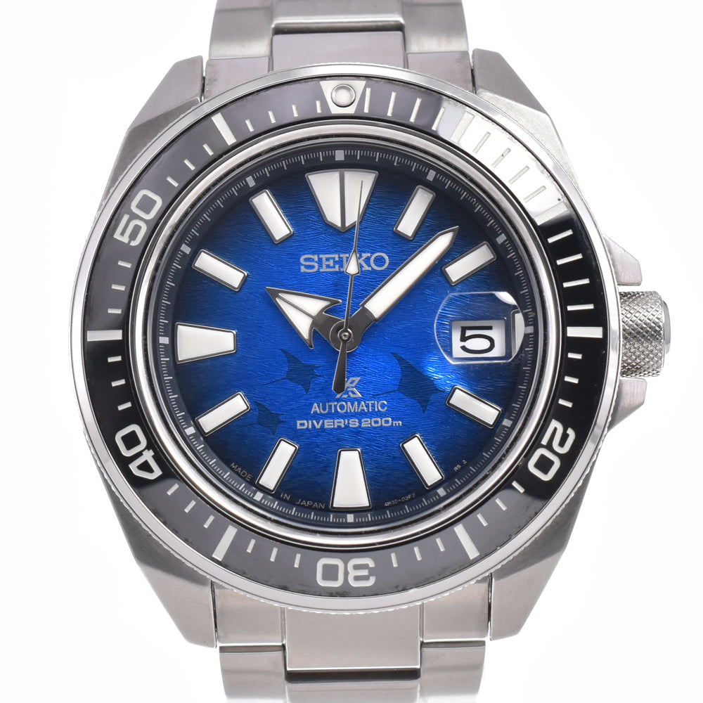 SEIKO Prospex Diver Scuba 4R35-04D0 Date blue Dial Automatic Men's
 Watch J#150559