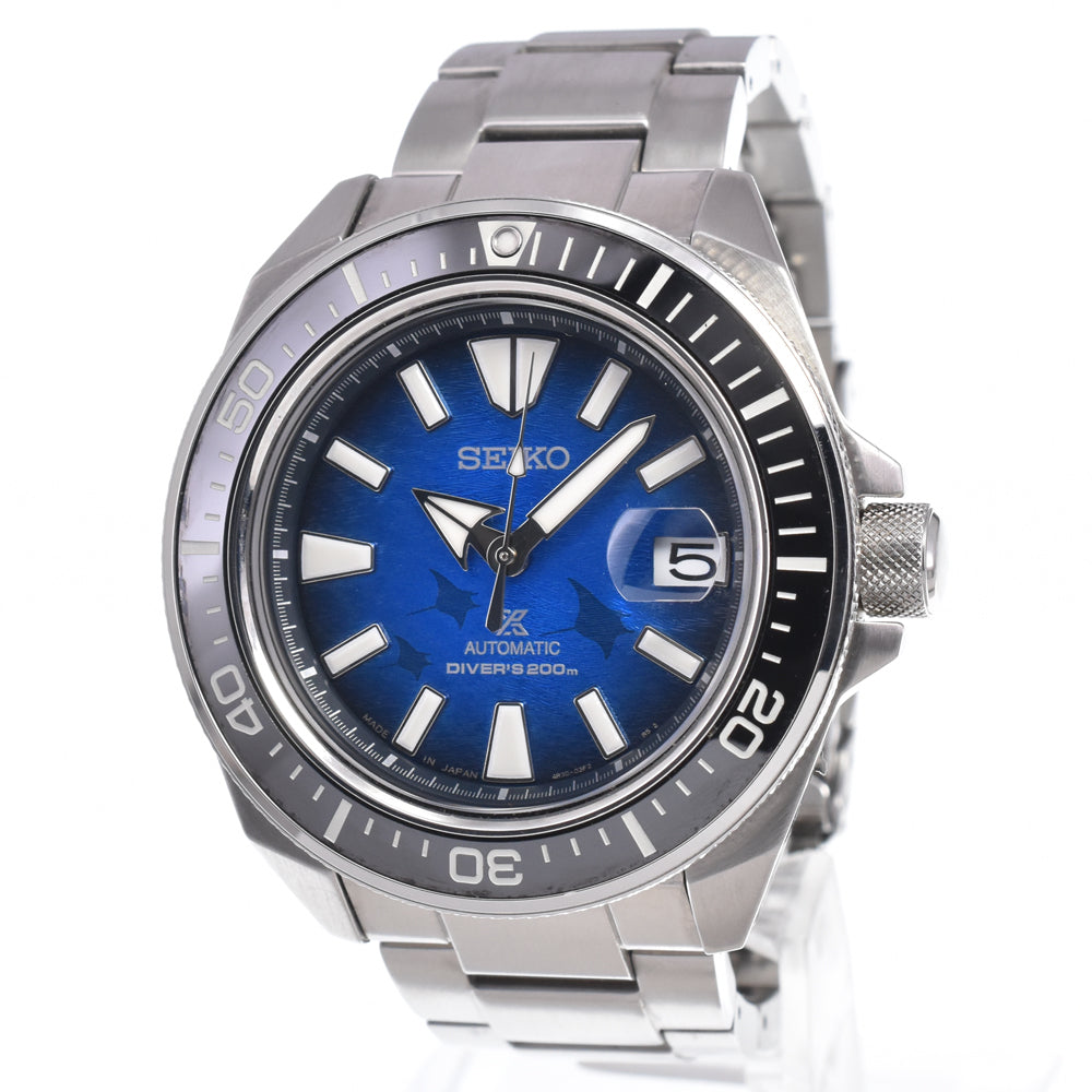 SEIKO Prospex Diver Scuba 4R35-04D0 Date blue Dial Automatic Men's
 Watch J#150559