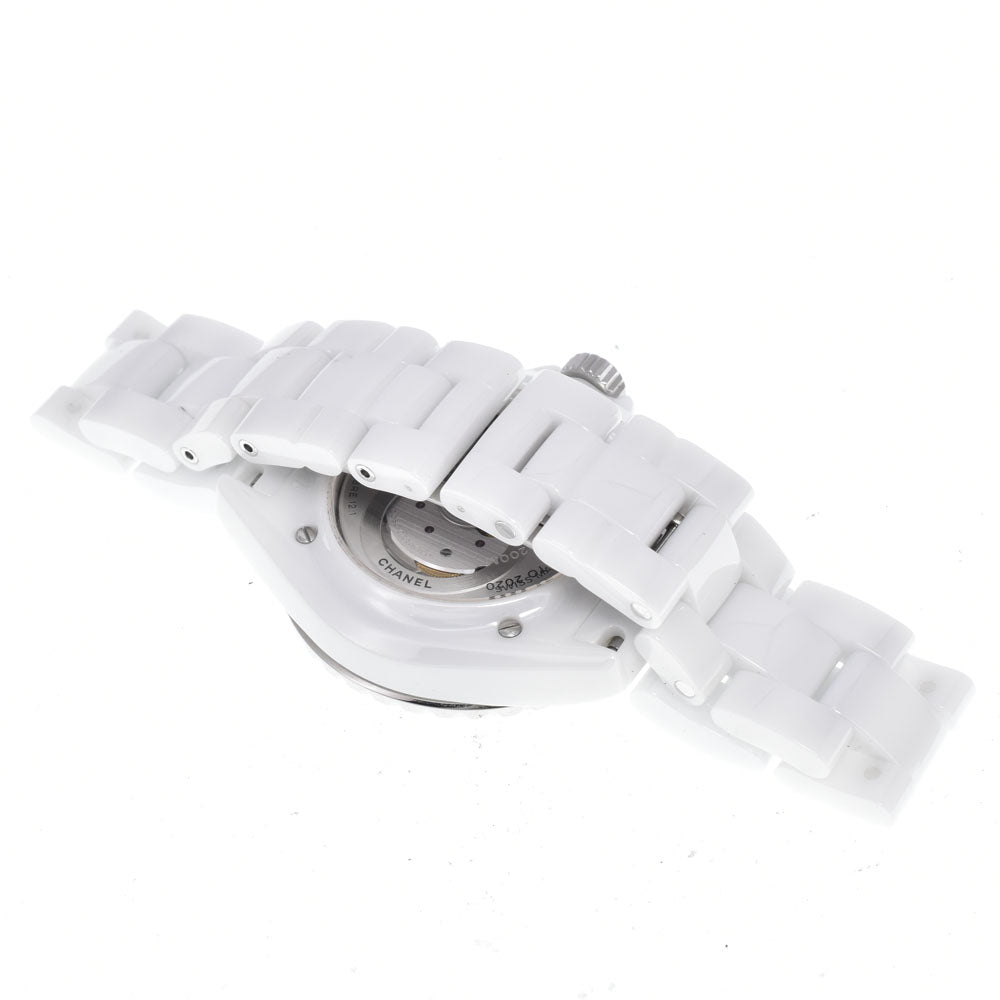 with paper CHANEL J12 .20 H6476 Limited to 2020 pieces worldwide, 12P diamond white Dial Automatic Unisex
 Watch J#150561