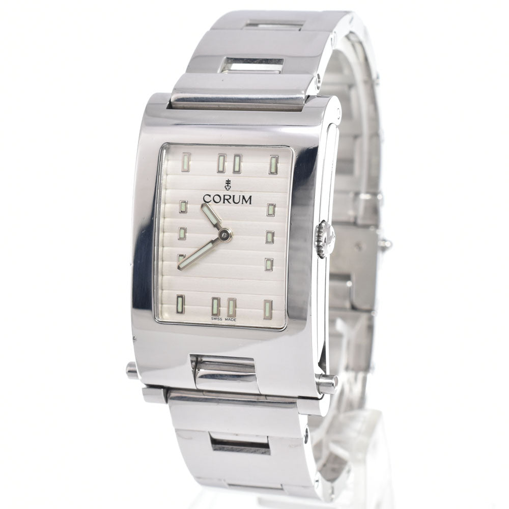 CORUM Tabogan 64.151.20V390 Date Silver Dial Quartz Men's
 Watch L#150564