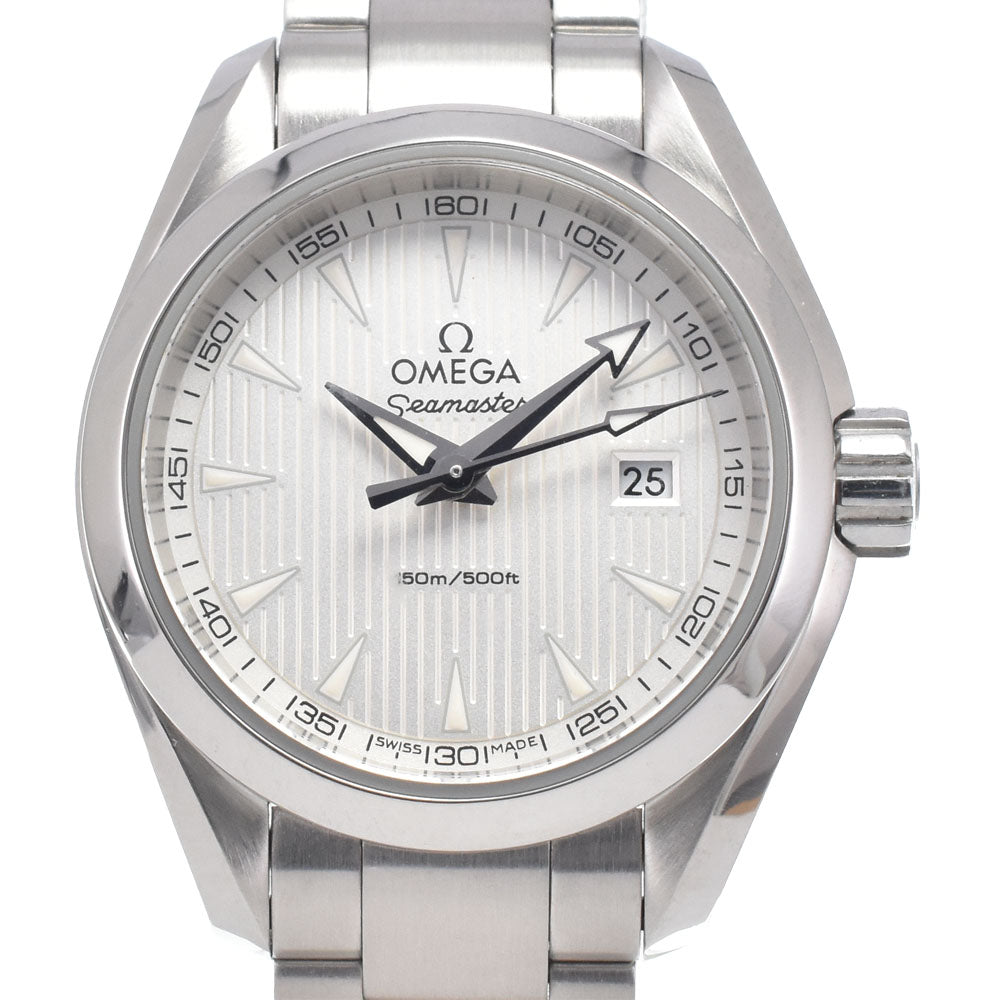 OMEGA Seamaster Aqua Terra 231.10.30.60.02.001 Date Silver Dial Quartz Ladies
 Watch I#150566