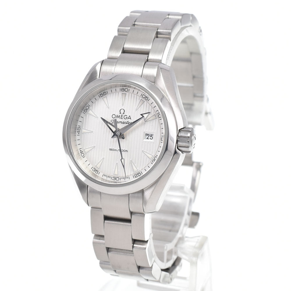 OMEGA Seamaster Aqua Terra 231.10.30.60.02.001 Date Silver Dial Quartz Ladies
 Watch I#150566