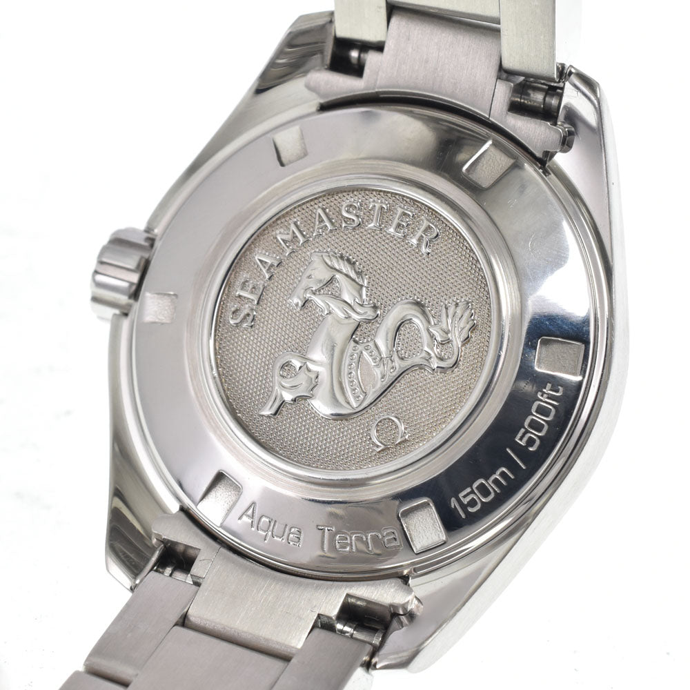 OMEGA Seamaster Aqua Terra 231.10.30.60.02.001 Date Silver Dial Quartz Ladies
 Watch I#150566
