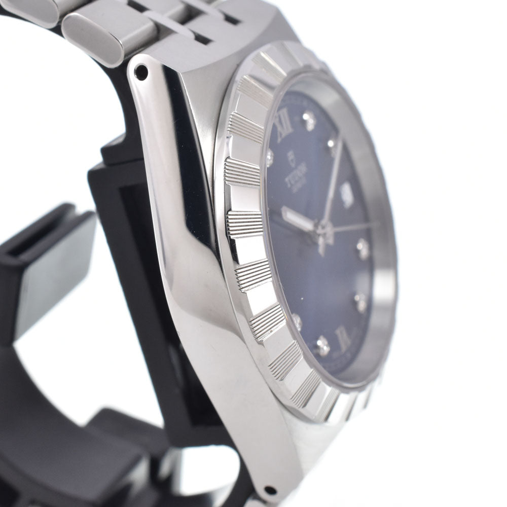 with paper TUDOR Royal 28400 8P diamond blue Dial Automatic Unisex
 Watch I#150569
