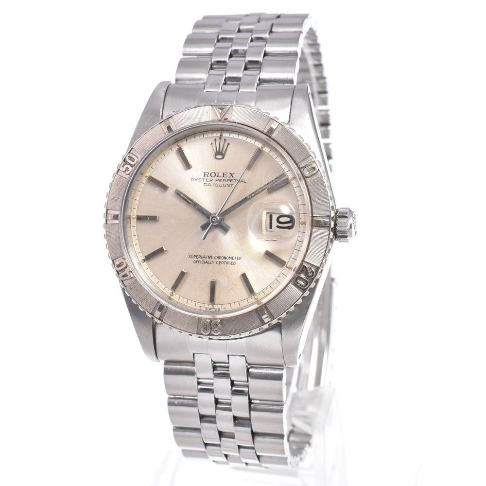ROLEX DATEJUST 1625 vintage Cal.1560 Silver Dial Automatic Men's
 Watch L#150570