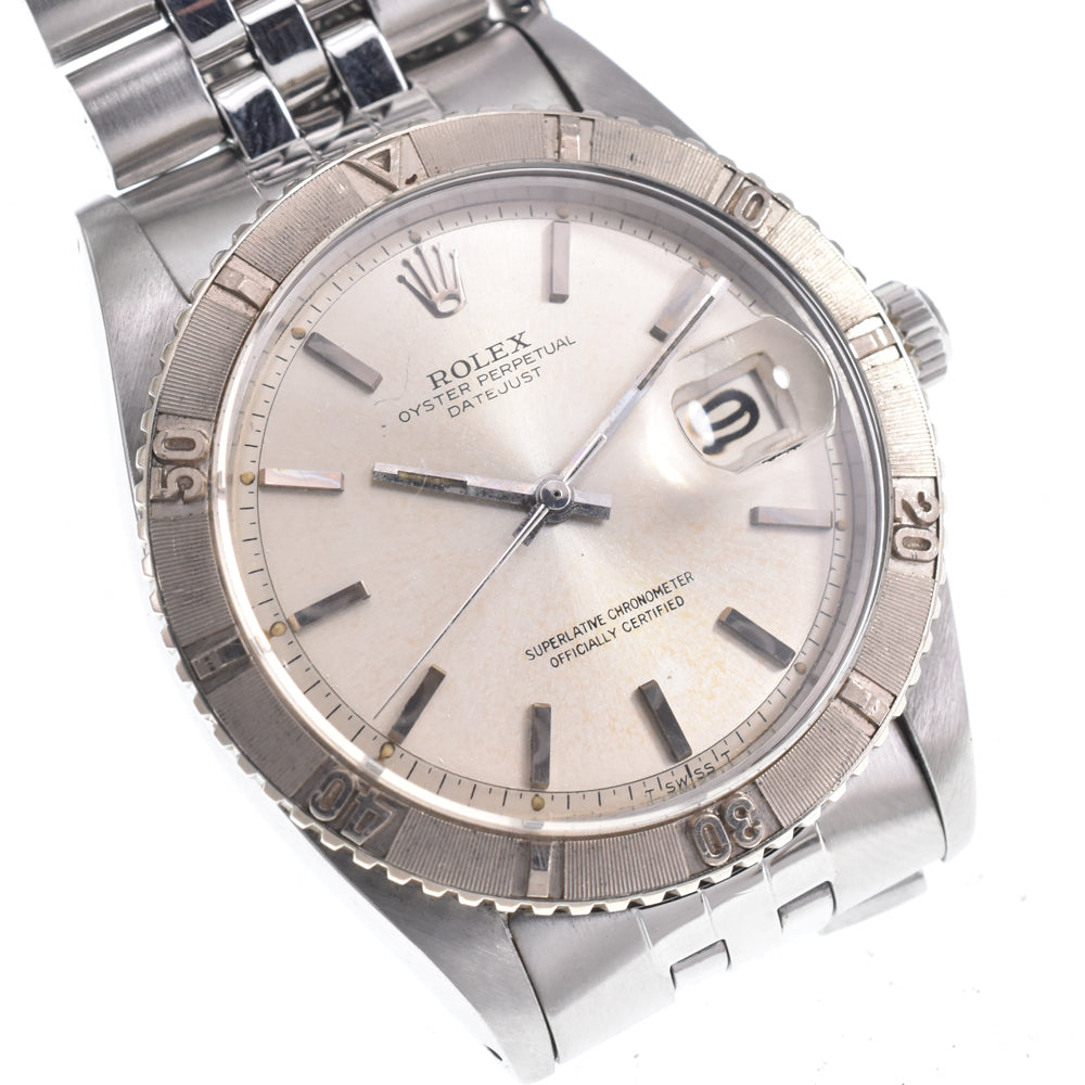 ROLEX DATEJUST 1625 vintage Cal.1560 Silver Dial Automatic Men's
 Watch L#150570
