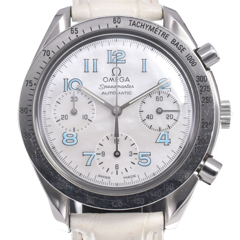 OMEGA Speed master reduced 3802.71.53 Chronograph White shell Dial Automatic Unisex
 Watch I#150577