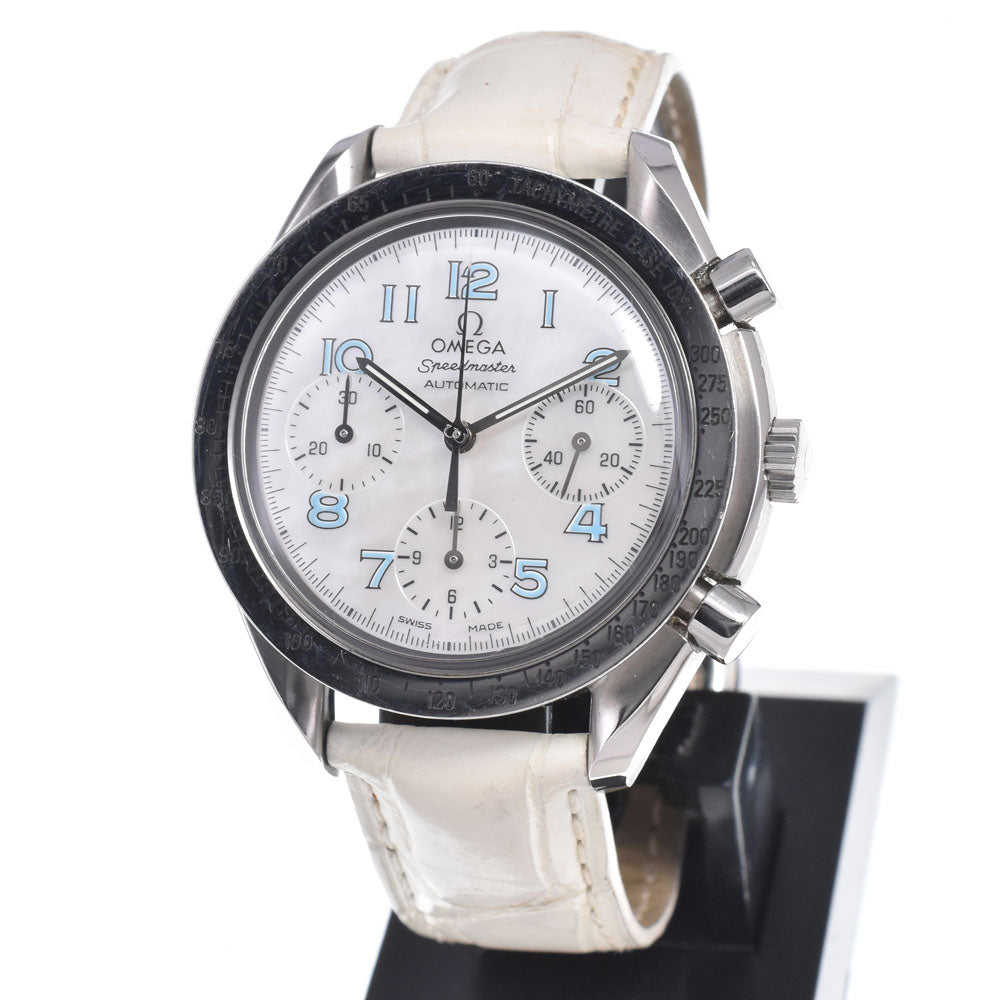 OMEGA Speed master reduced 3802.71.53 Chronograph White shell Dial Automatic Unisex
 Watch I#150577