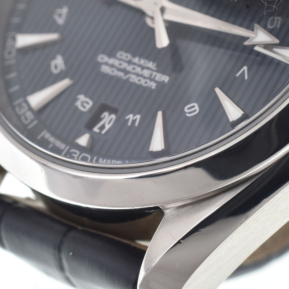 OMEGA Seamaster Aqua Terra 231.13.43.22.03.001 Co-Axial GMT blue Dial Automatic Men's
 Watch I#150578