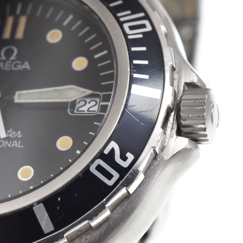 OMEGA Seamaster Professional 200M Date black Dial Quartz Men's
 Watch I#150579