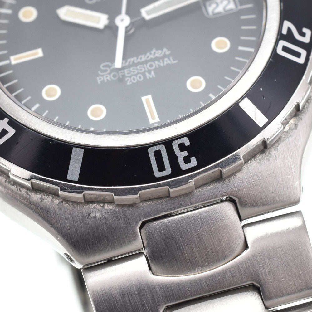 OMEGA Seamaster Professional 200M Date black Dial Quartz Men's
 Watch I#150579