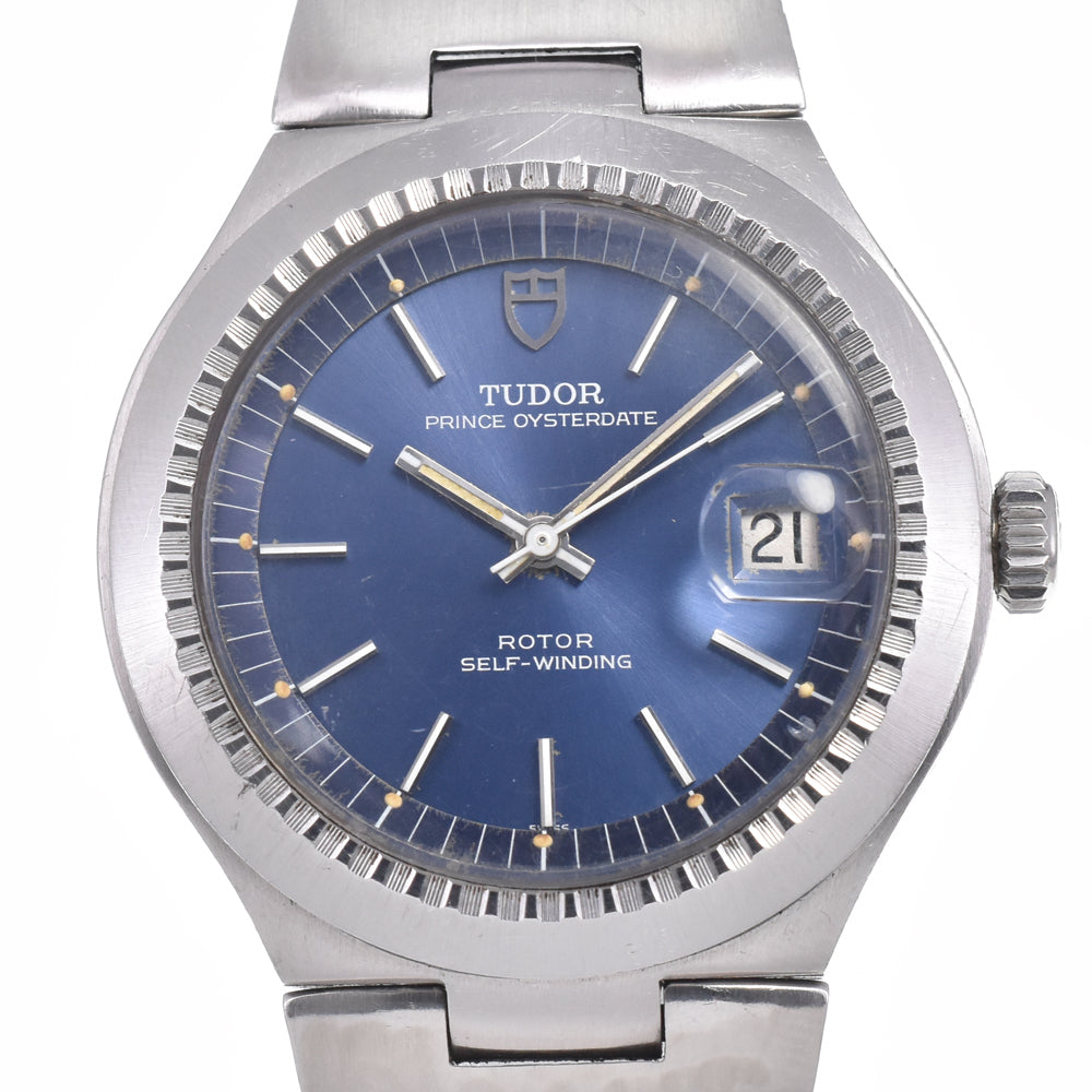 TUDOR Prince Oyster Date 9101/0 vintage blue Dial Automatic Men's
 Watch I#150581