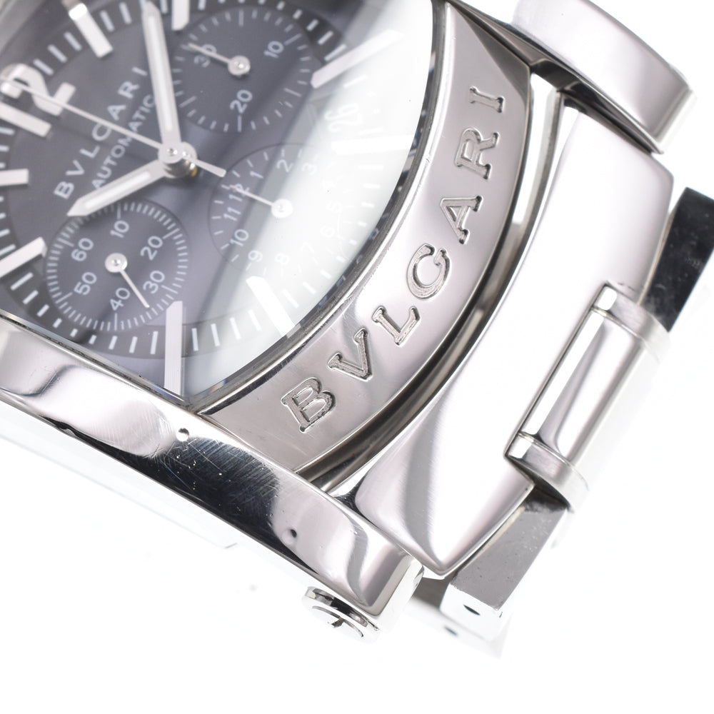 BVLGARI Assioma AA44SCH Chronograph gray Dial Automatic Men's
 Watch N#150583