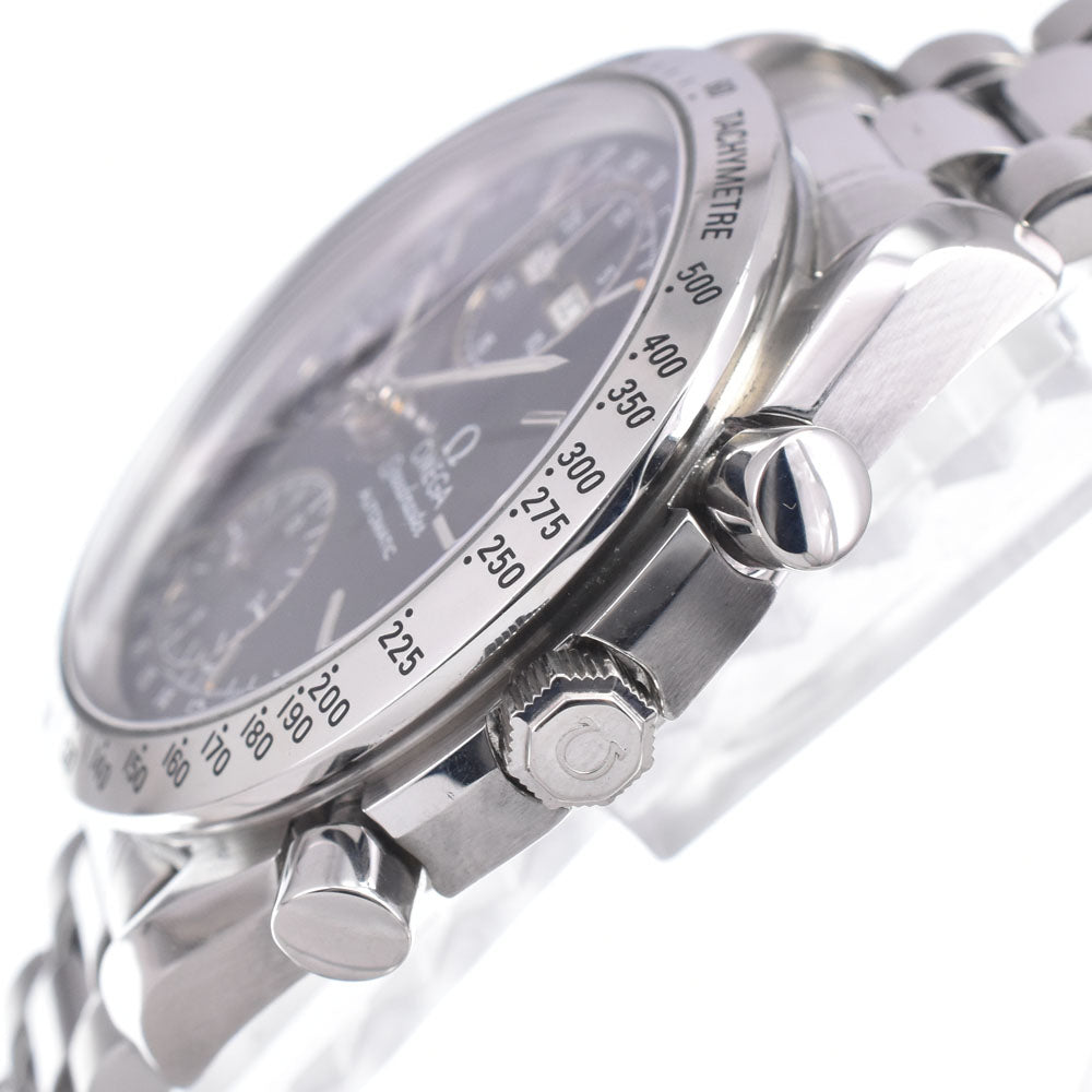 with paper OMEGA Speedmaster 3521.80 Triple calendar blue Dial Automatic Men's
 Watch K#150585