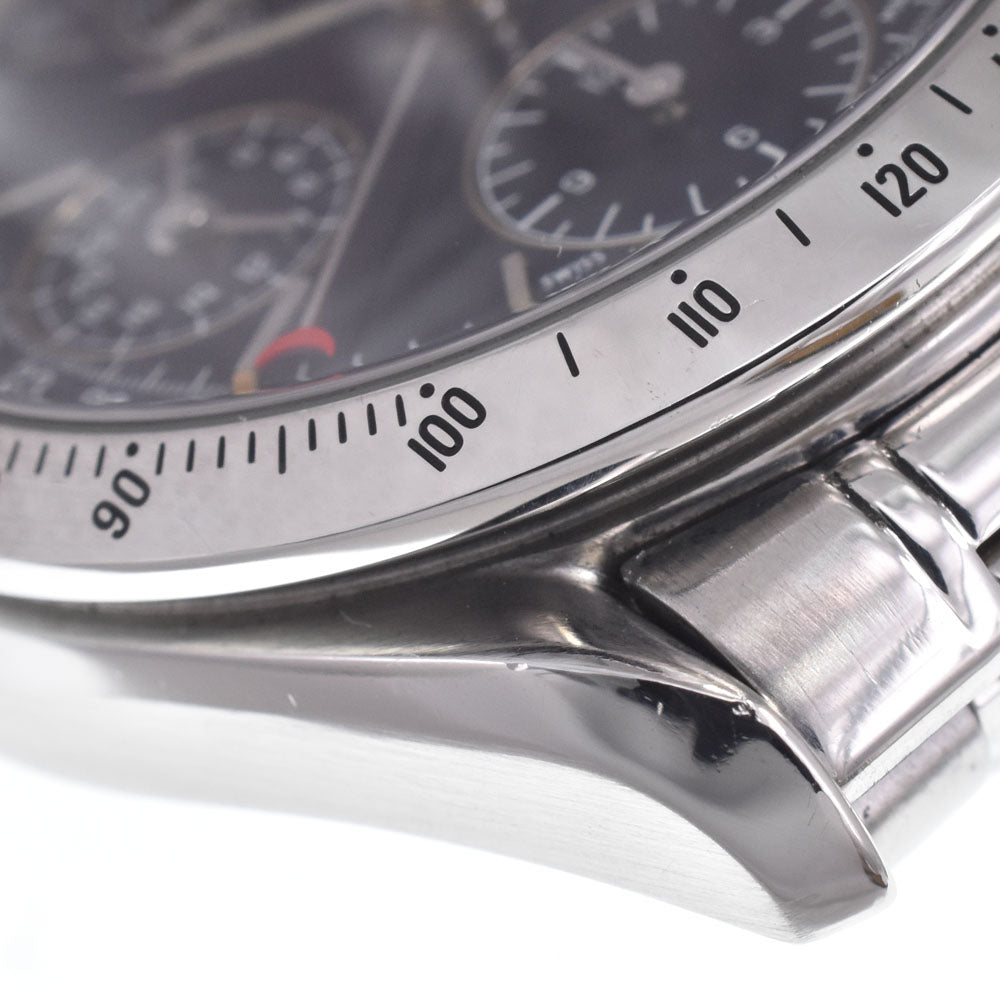 with paper OMEGA Speedmaster 3521.80 Triple calendar blue Dial Automatic Men's
 Watch K#150585