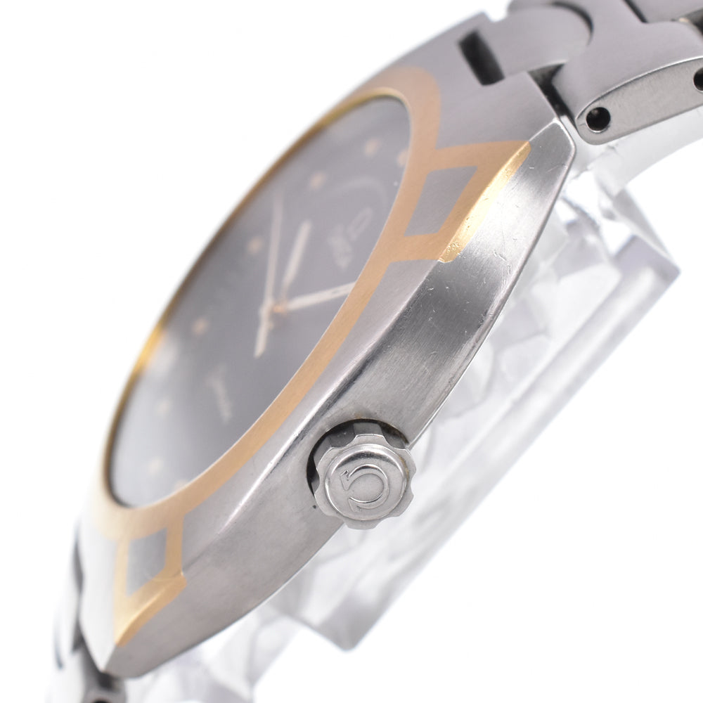 OMEGA Seamaster Polaris 12410.10 Date Stainless Steel / K18YG gray Dial Quartz Men's
 Watch K#150592