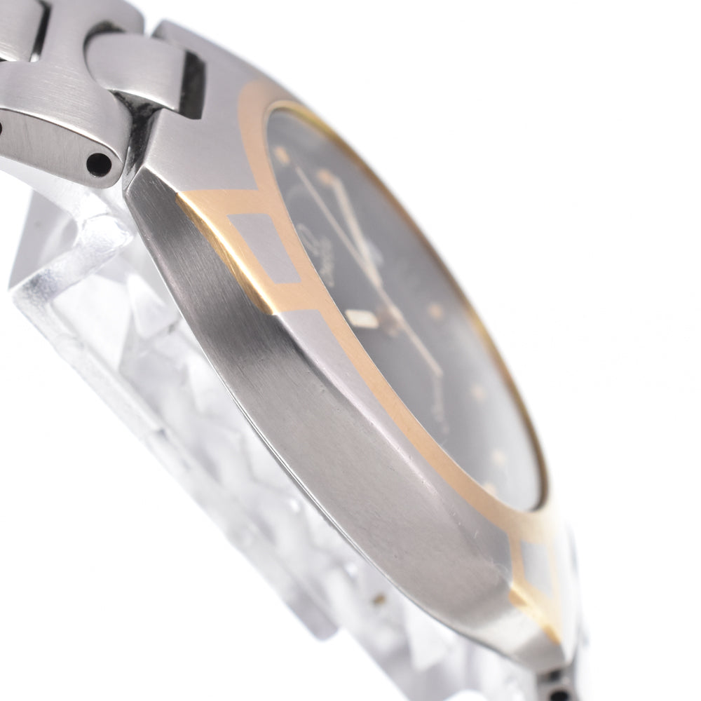 OMEGA Seamaster Polaris 12410.10 Date Stainless Steel / K18YG gray Dial Quartz Men's
 Watch K#150592
