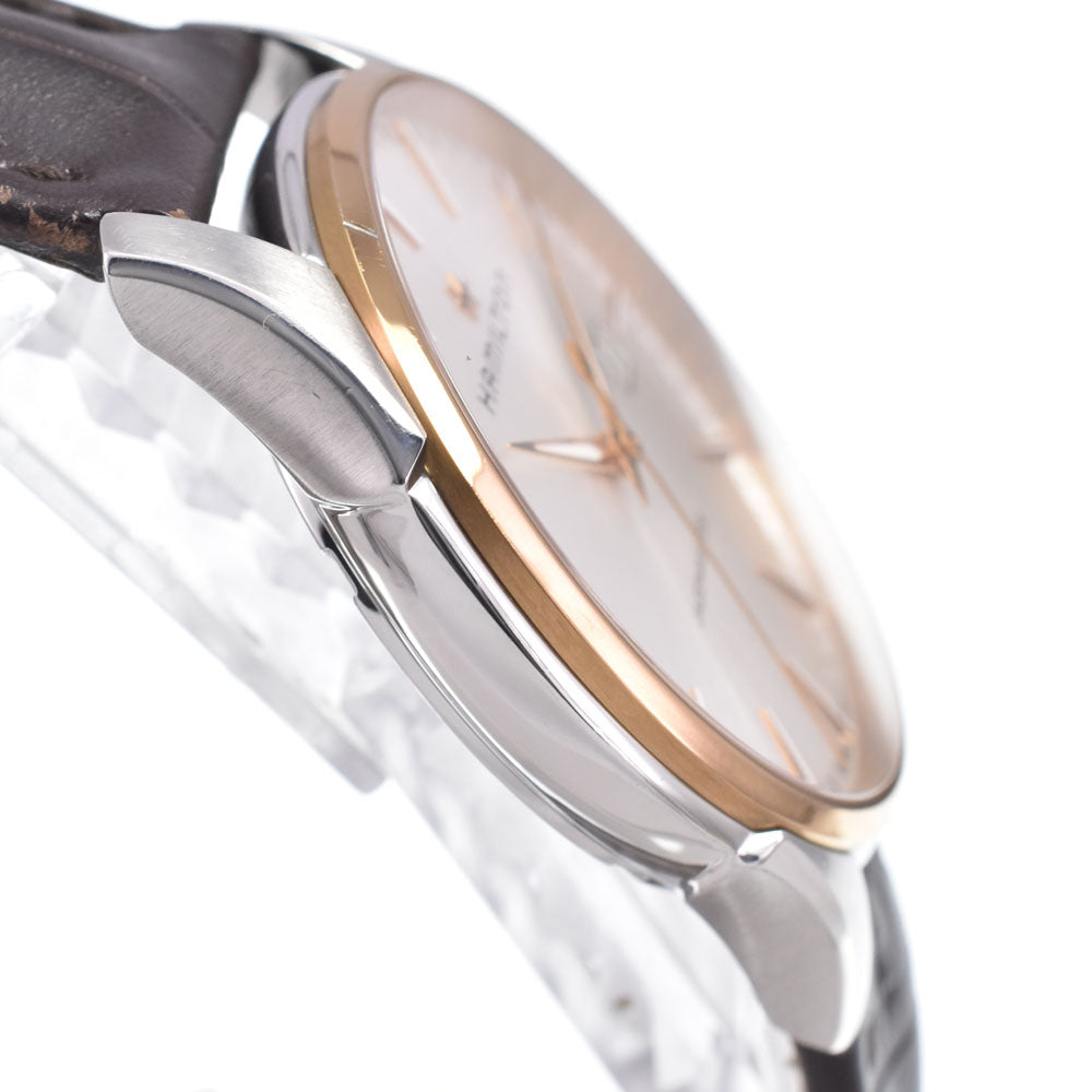 HAMILTON Jazz master H324410 Date Silver Dial Quartz Men's
 Watch I#150594