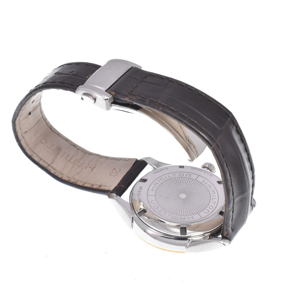 HAMILTON Jazz master H324410 Date Silver Dial Quartz Men's
 Watch I#150594