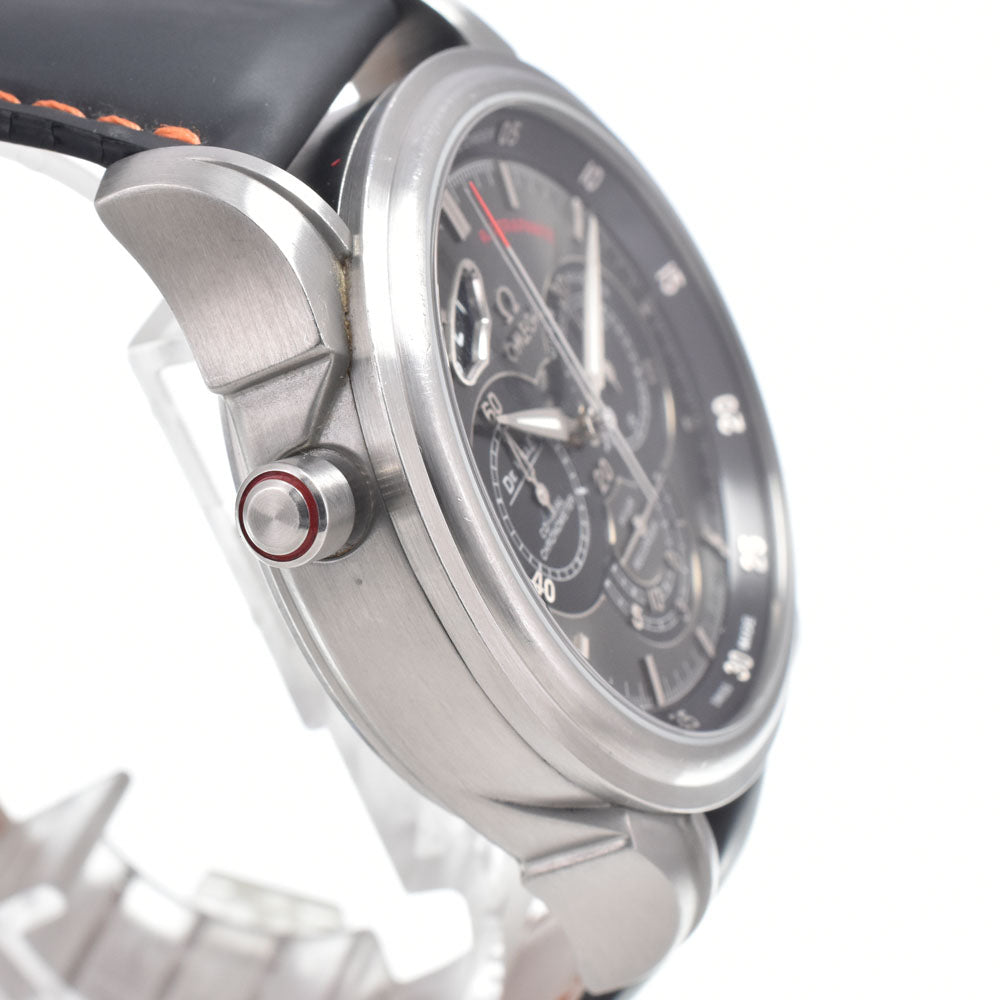 with paper OMEGA Devil Chronoscope Rattrapante Co-Axial 422.13.44.51.06.00﻿1 Supplit Second Grey Dial Automatic Men's
 Watch I#150597