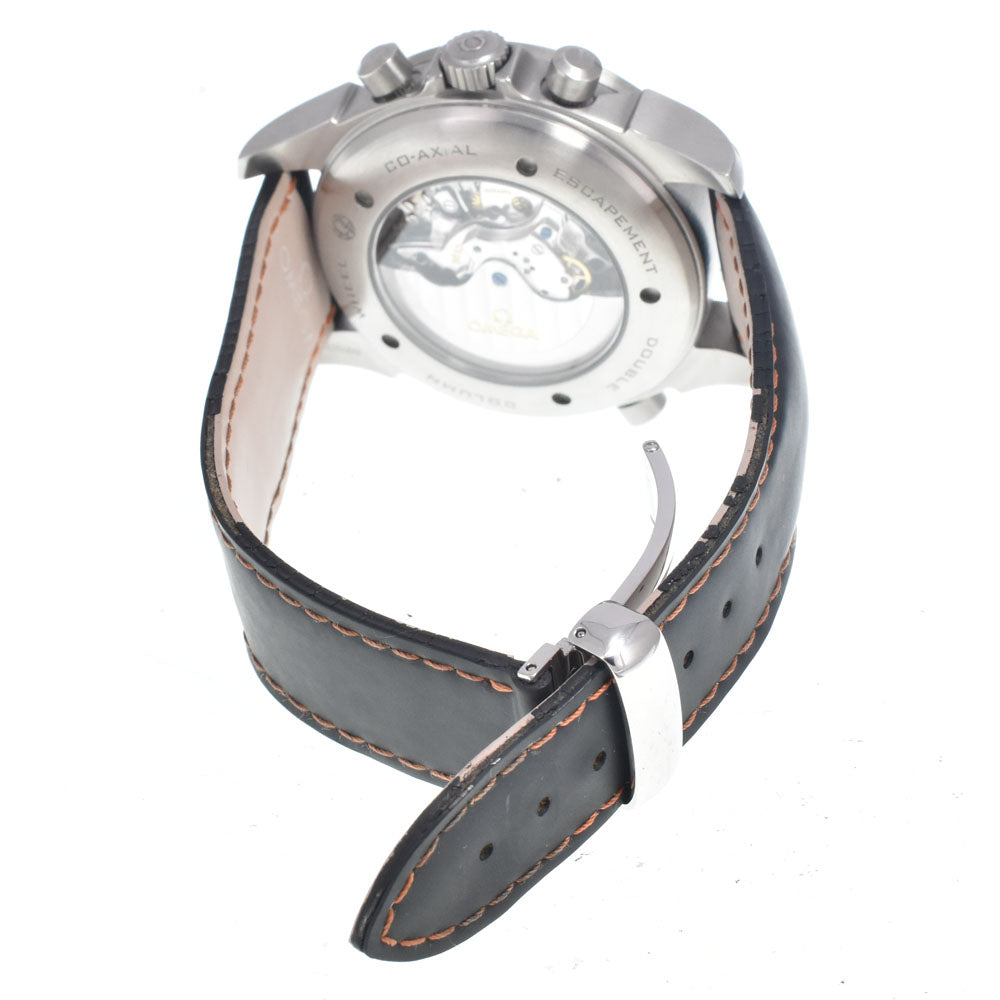 with paper OMEGA Devil Chronoscope Rattrapante Co-Axial 422.13.44.51.06.00﻿1 Supplit Second Grey Dial Automatic Men's
 Watch I#150597