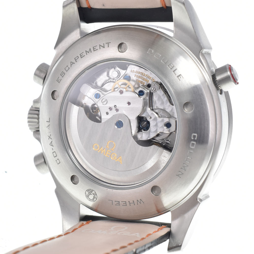with paper OMEGA Devil Chronoscope Rattrapante Co-Axial 422.13.44.51.06.00﻿1 Supplit Second Grey Dial Automatic Men's
 Watch I#150597