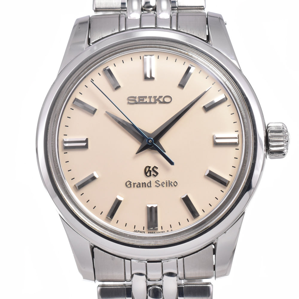 SEIKO GS 9S54-0030/SBGW005 Slipping Attachment Silver Dial Hand Winding Men's
 Watch K#150598