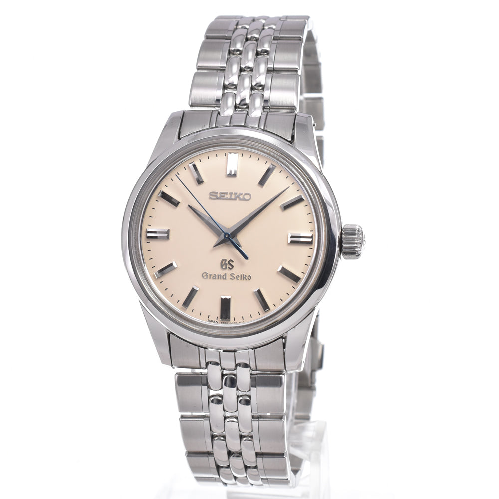 SEIKO GS 9S54-0030/SBGW005 Slipping Attachment Silver Dial Hand Winding Men's
 Watch K#150598