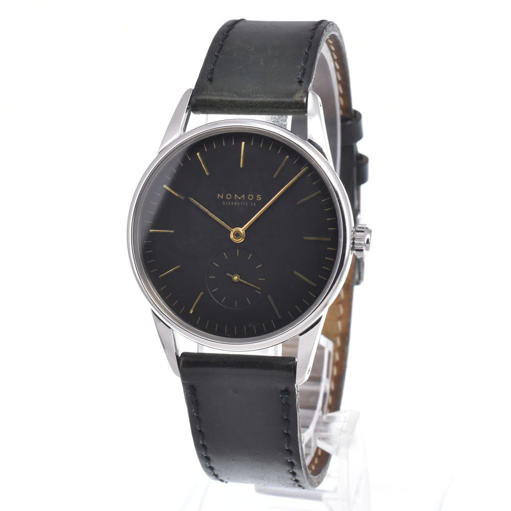 NOMOS Orion OR1171-B3 Small second cordovan belt black Dial Hand Winding Men's
 Watch I#150599