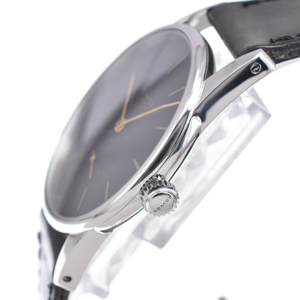 NOMOS Orion OR1171-B3 Small second cordovan belt black Dial Hand Winding Men's
 Watch I#150599