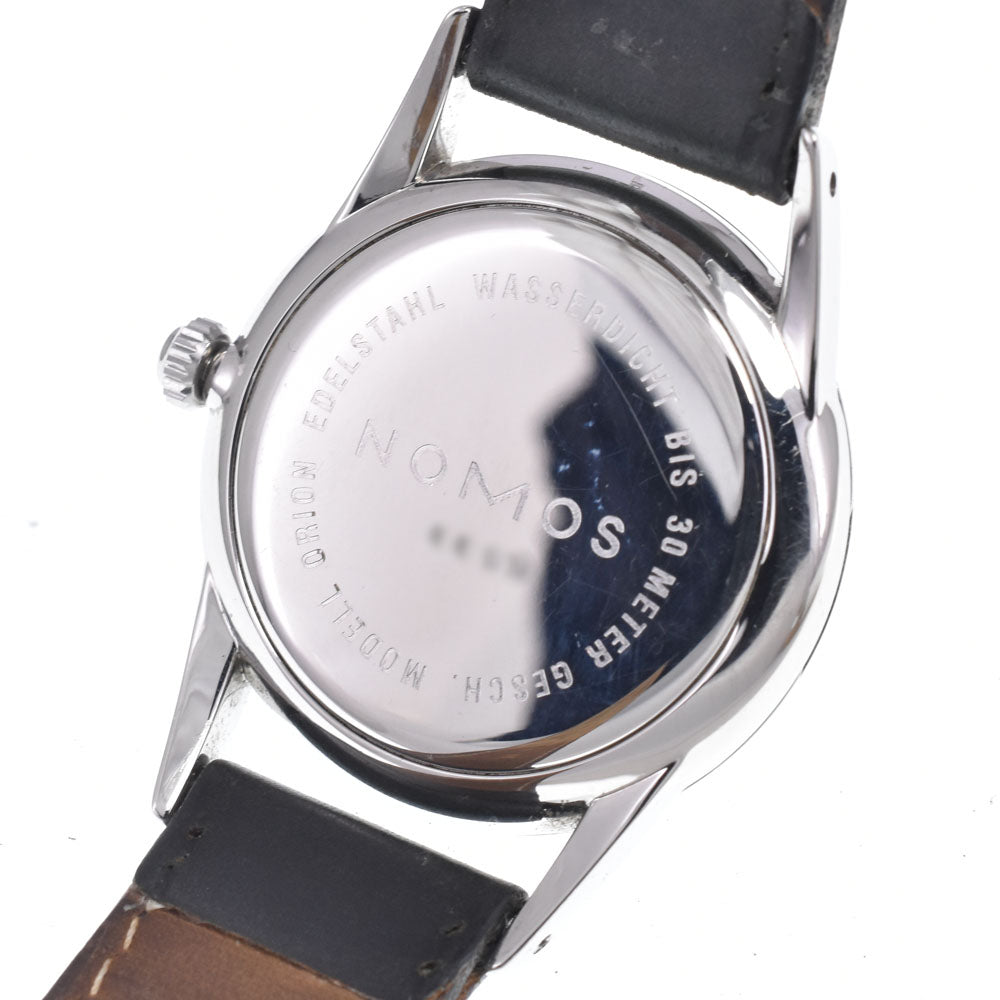 NOMOS Orion OR1171-B3 Small second cordovan belt black Dial Hand Winding Men's
 Watch I#150599