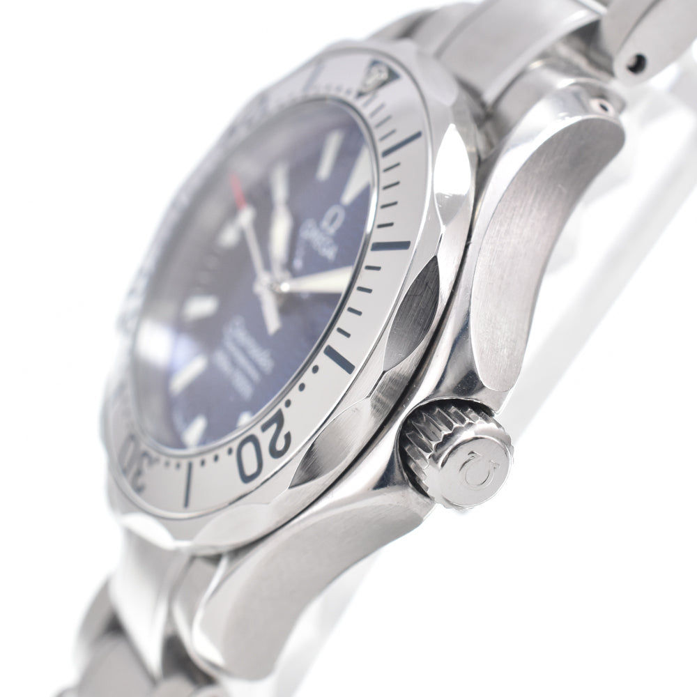 OMEGA Seamaster 300M 2285.80 Date blue Dial Quartz Ladies
 Watch K#150600
