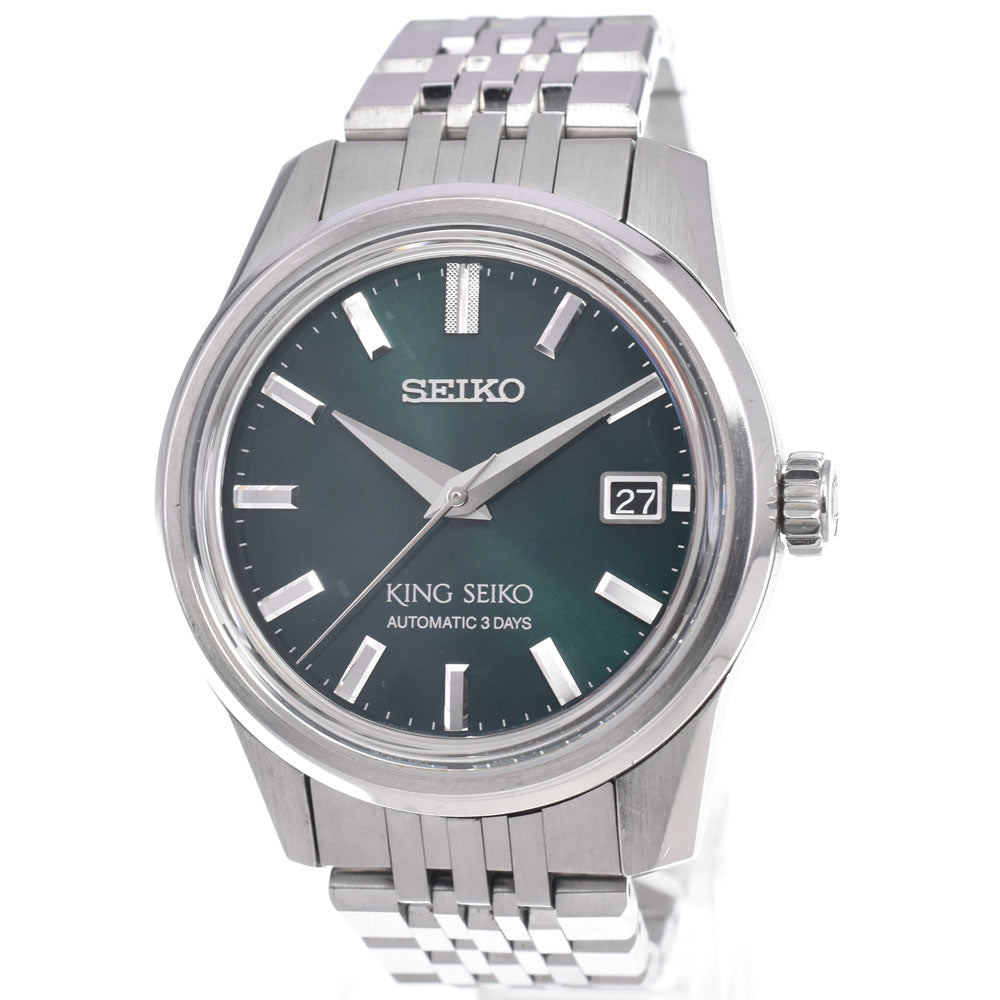 SEIKO King Seiko SDKS019/6R55-00A0 Mechanical Caliber 6R55 green Dial Automatic Men's
 Watch I#150608