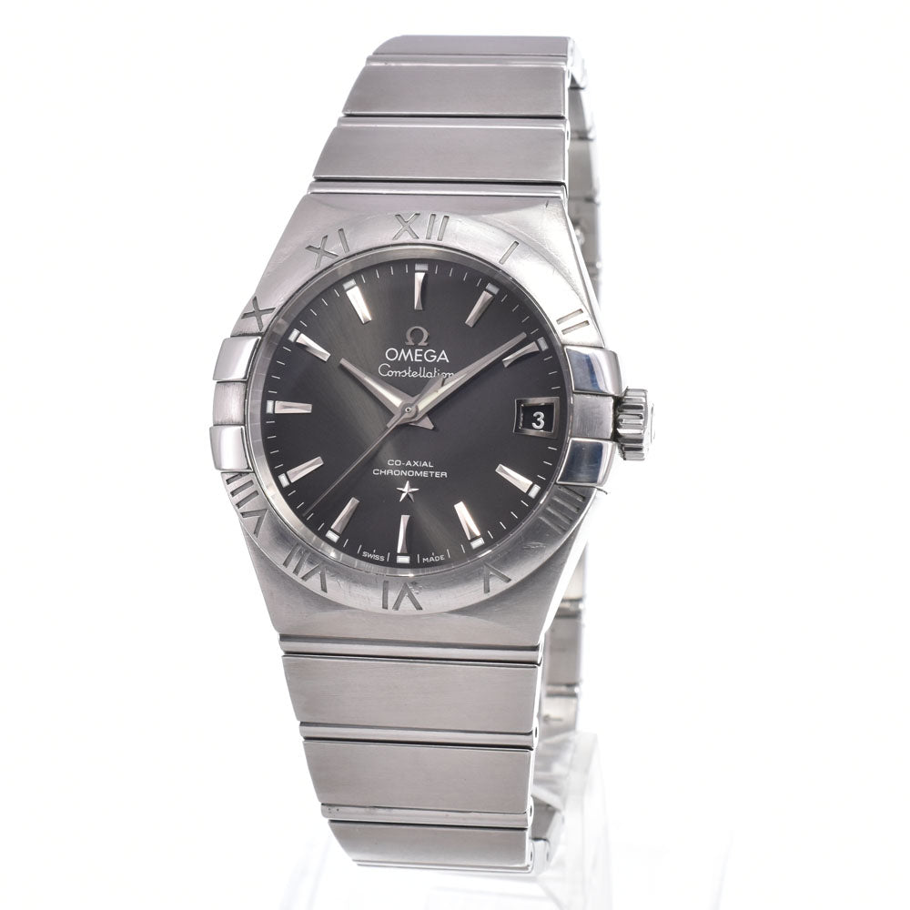 with paper OMEGA Constellation Coaxial 123.10.38.21.06.001 gray Dial Automatic Men's
 Watch K#150611
