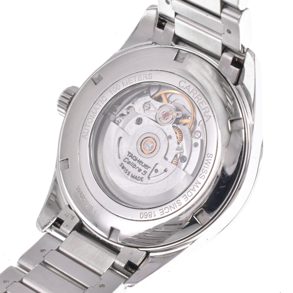 with paper TAG HEUER Carrera WAR201B.BA0723 Caliber 5 Silver Dial Automatic Men's
 Watch K#150613